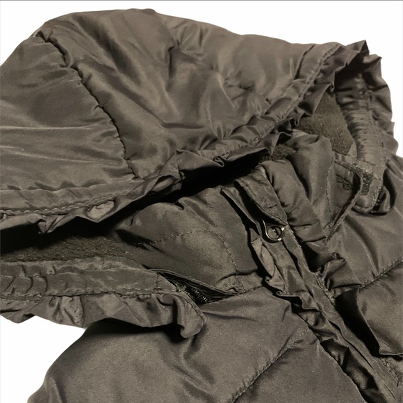 Girls Hooded Puffer Jacket - Picture 4 of 5